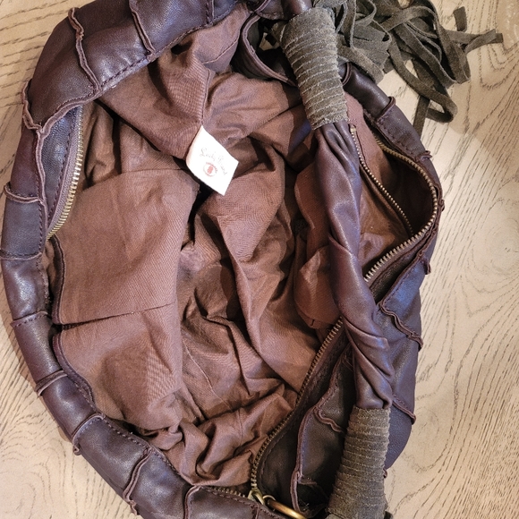 Lucky Brand Leather Hobo Bag - Picture 3 of 4
